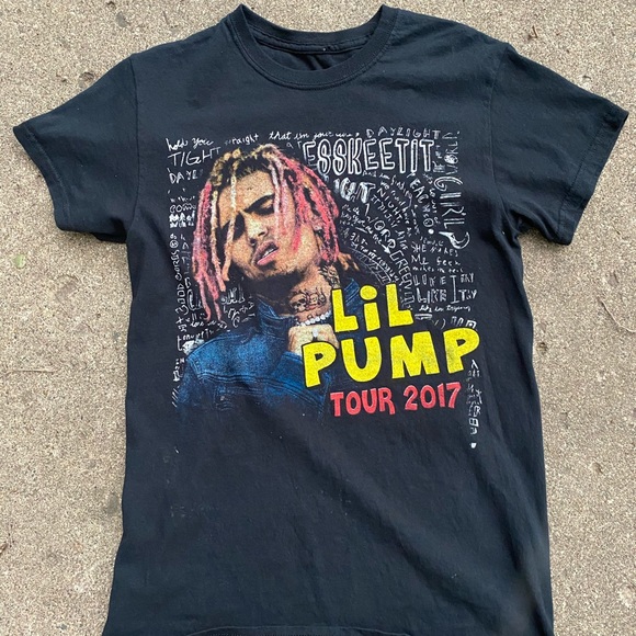 2017 lil pump tour tshirt - Picture 2 of 3